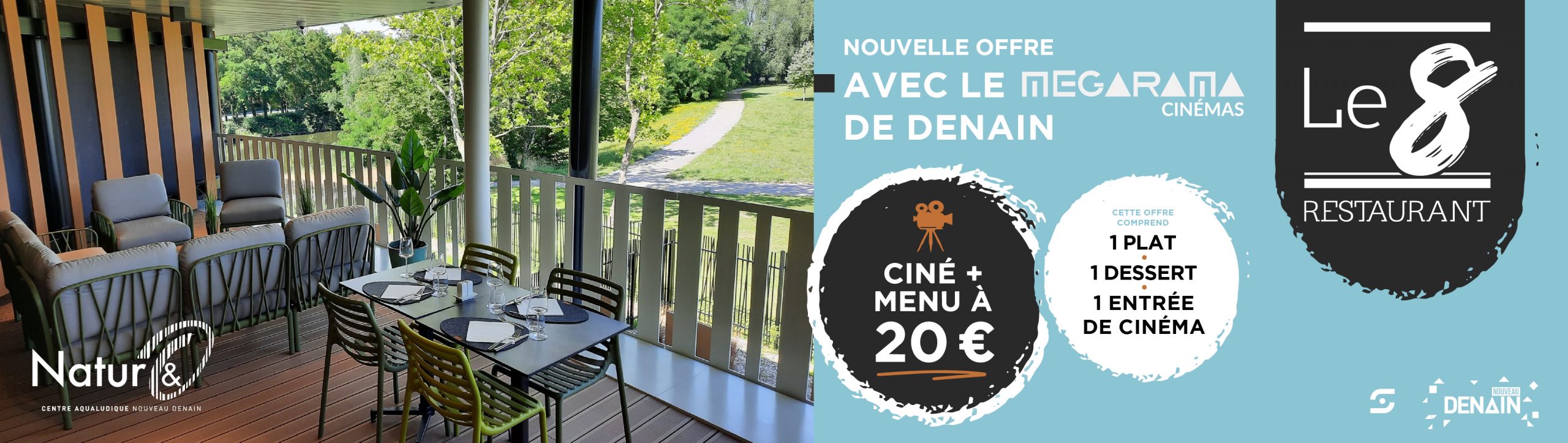 NOUVELLE OFFRE AVEC LE CINÉMAS MEGARANA DENAIN